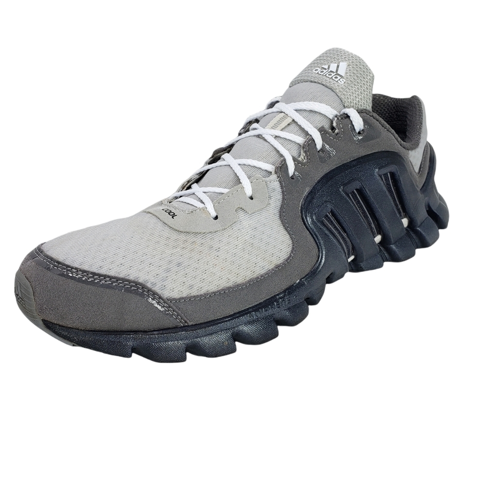 Adidas Climacool Xtreme 2012, size 11.5, colors grey/silver, pair of new insoles